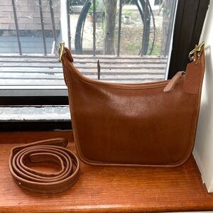 EUC Vintage Coach Janice Legacy Leather Bag in British Tan Style #9950